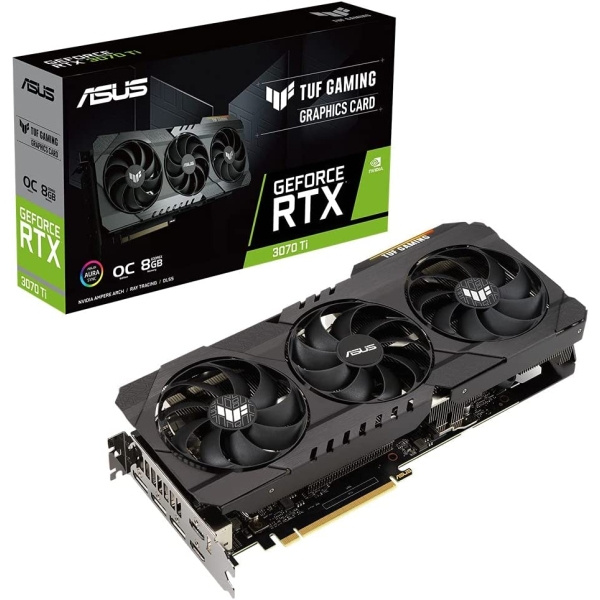 Graphic Card ASUS TUF-RTX3070TI-O8G-GAMING PCIExp 8GB