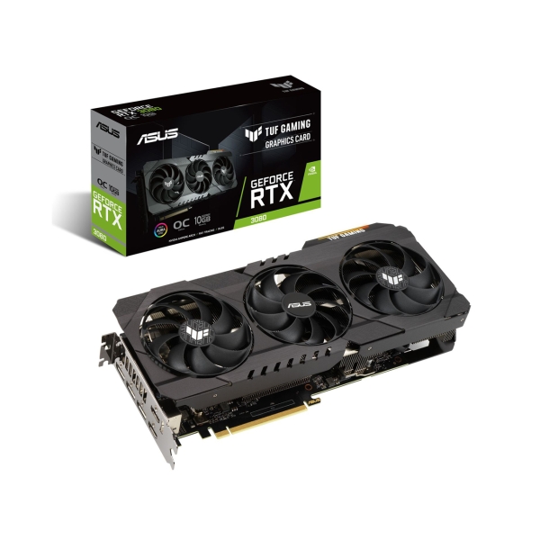 Graphic Card ASUS TUF-RTX3080-O10G-GAMING PCIExp 10GB