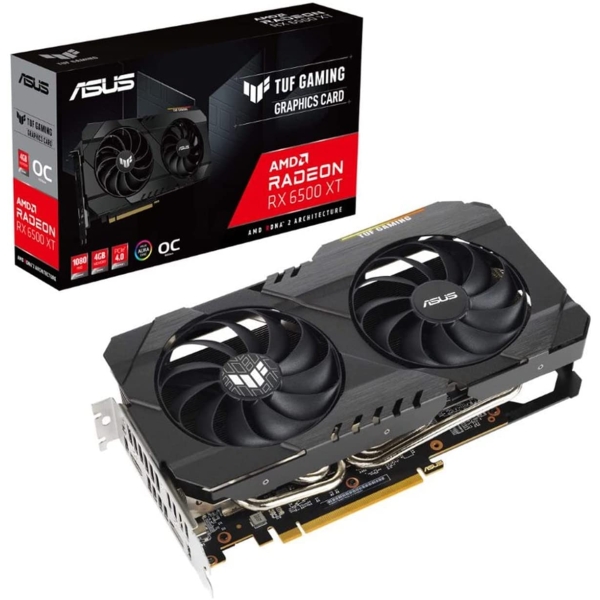 Graphic Card ASUS TUF-RX6500XT-O4G-GAMING PCIExp 4GB