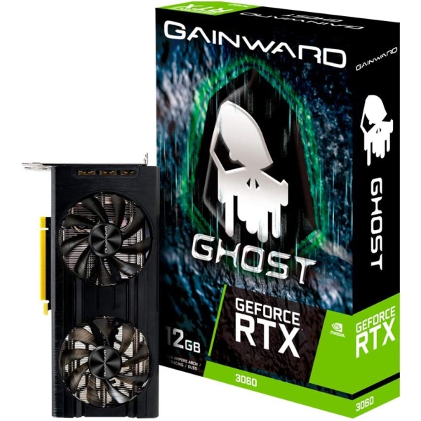 Graphic Card GAINWARD GeForce RTX 3060 Ghost NE63060019K9-190AU PCIExp 12GB