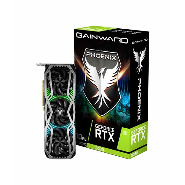 Graphic Card GAINWARD GeForce RTX 3080 Phoenix V1 PCIExp 10GB