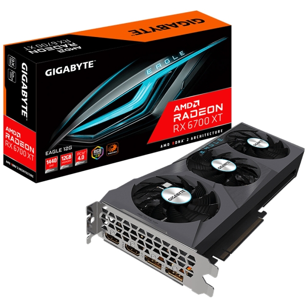 Graphic Card GIGABYTE GV-R67XTEAGLE-12GD PCIExp 12GB