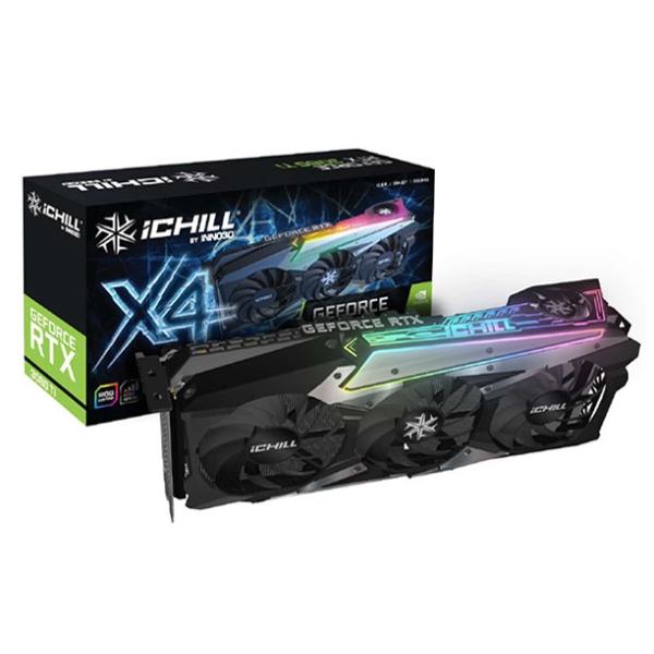 Graphic Card Inno3D GeForce RTX 3080 Ti ICHILL X4 C308T4-126XX-1810VA36 PCIExp 12GB