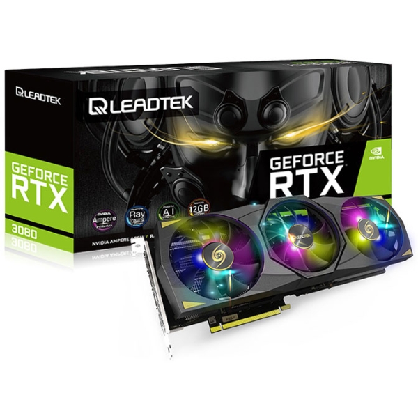 Graphic Card LEADTEK WinFast RTX 3080 HURRICANE 12G PCIExp 12GB