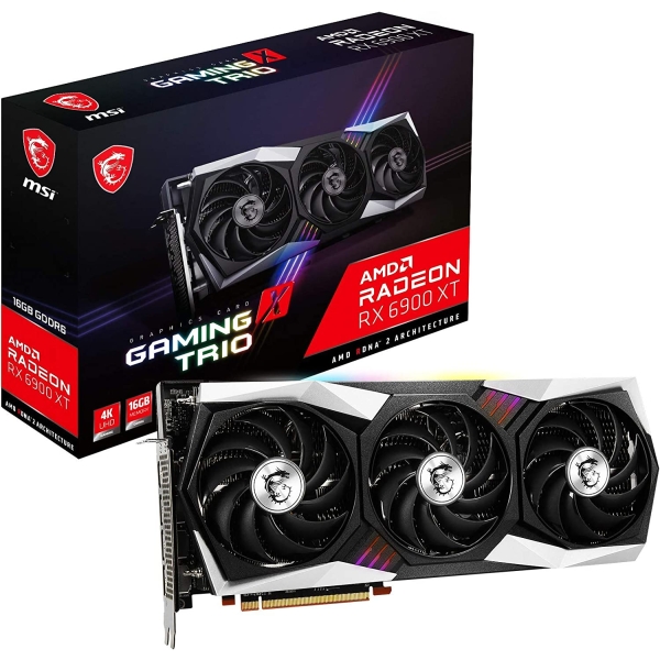 Graphic Card MSI Radeon RX 6900 XT GAMING X TRIO 16G PCIExp 16GB