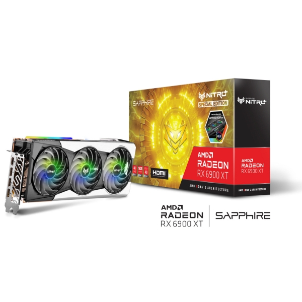 Graphic Card SAPPHIRE NITRO+ Radeon RX 6900 XT OC 16GB GDDR6 Special Edition PCIExp 16GB