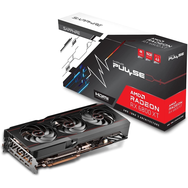 Graphic Card SAPPHIRE PULSE Radeon RX 6800 XT 16GB GDDR6 PCIExp 16GB