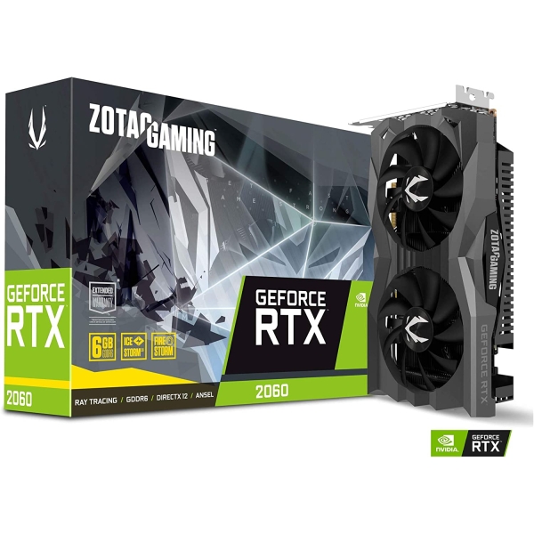 Graphic Card ZOTAC GAMING GeForce RTX 2060 ZT-T20600H-10M PCIExp 6GB