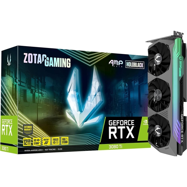 Graphic Card ZOTAC GAMING GeForce RTX 3080 Ti AMP Holo ZT-A30810F-10P PCIExp 12GB