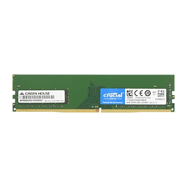 Memory Green House GH-DRF2400-4GB DDR4 PC4-19200 4GB