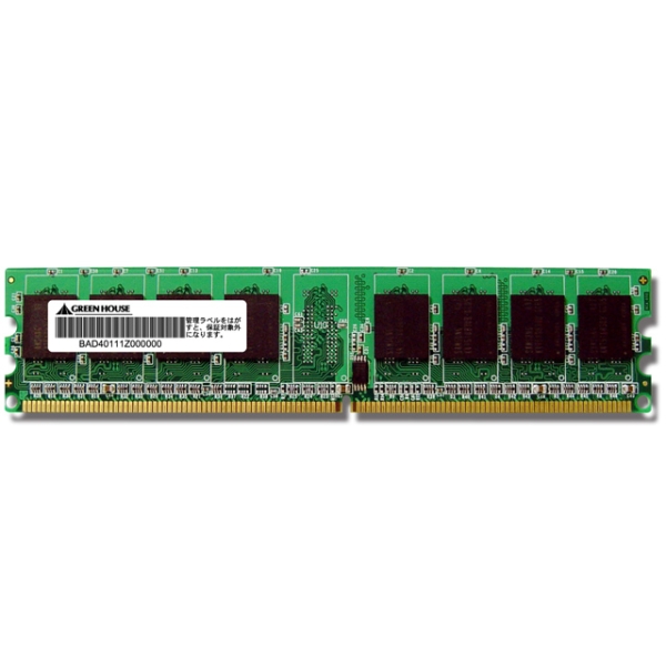 Memory Green House GH-DRII667-1GF DDR2 PC2-5300 1GB