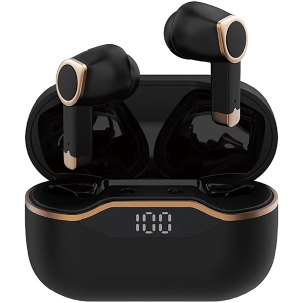 Green House GH-TWSV-BK black Earphone Headphone