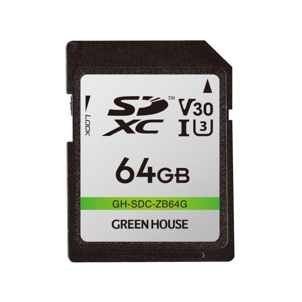 Greenhouse GH-SDC-ZB64G 64GB SD Card