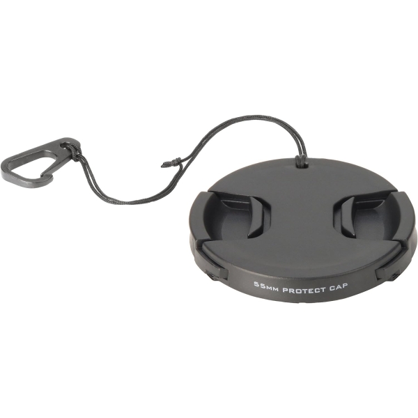 Hakuba ALCP55 black Camera Lens Cap