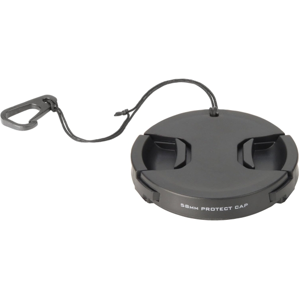 Hakuba ALCP58 black Camera Lens Cap