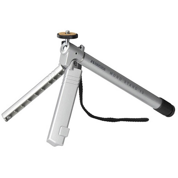 Camera Tripod & Monopod Hakuba Mono Stand M10 DH-MSM10SV Silver Tripods & Monopod