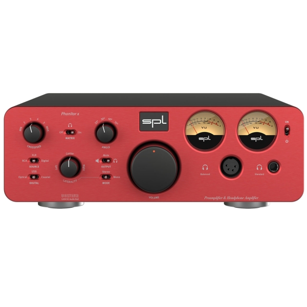 Headset Amp DAC SPL Phonitor x With DAC768xs Red Audio & Video Audio