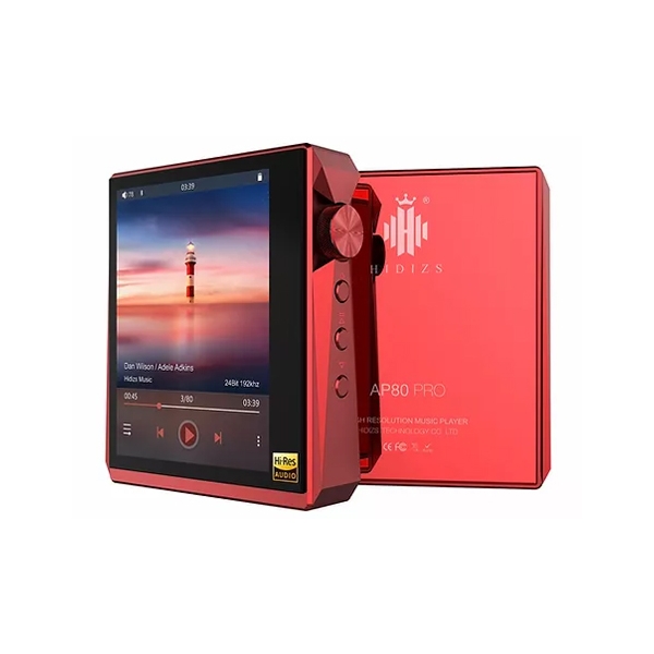 Digital Audio Player (DAP) Hidizs Hidizs AP80 Pro Red Digital Audio Players (DAP