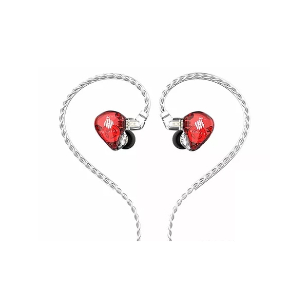 HIDIZS MS1-Rainbow Red&Crystal Earphone Headphone