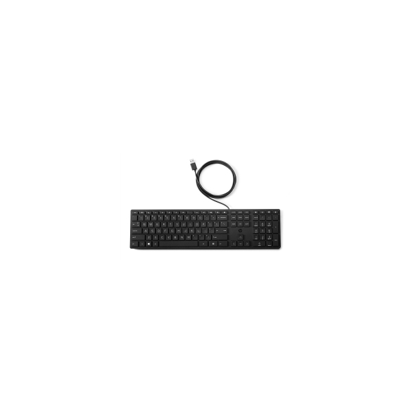 HP HP USB 320K Keyboard 9SR37AA#ABJ Black Keyboard