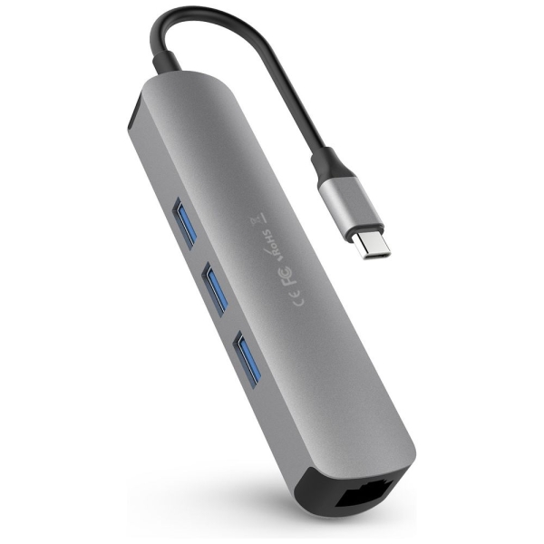 USB Hub HYPER HyperDrive 6in1 USB-C Hub HP15582 USB Hub