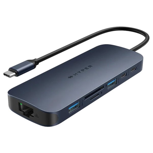 HYPER HyperDrive Next Dual 4K60Hz HDMI 11 Port USB-C hub HP-HD4006GL USB Hub