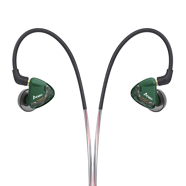 ikko Audio OPAL OH2 GREEN Earphone Headphone