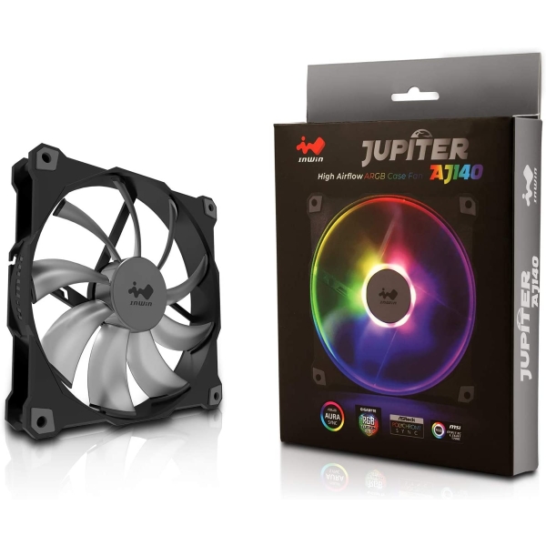 Case Fan IN WIN Jupiter AJ140 FN-AJ140-1PK black