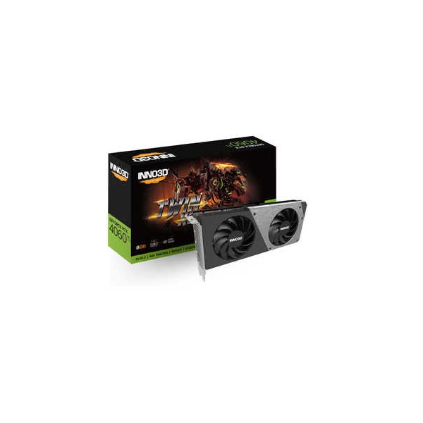 Inno3D GeForce RTX 4060 Ti 8GB TWIN X2 N406T2-08D6-171153N PCIExp 8GB Graphic Card