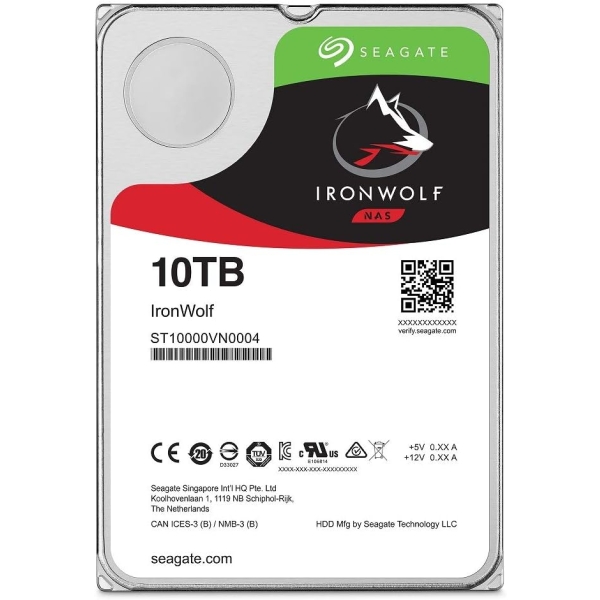 Internal Hard Drive SEAGATE ST10000VN0004 10TB SATA600 7200 Computers Storage Devices