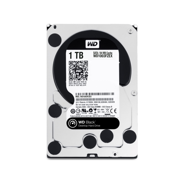 Internal Hard Drive 3.5 inch WESTERN DIGITAL WD1003FZEX 1TB SATA600 7200