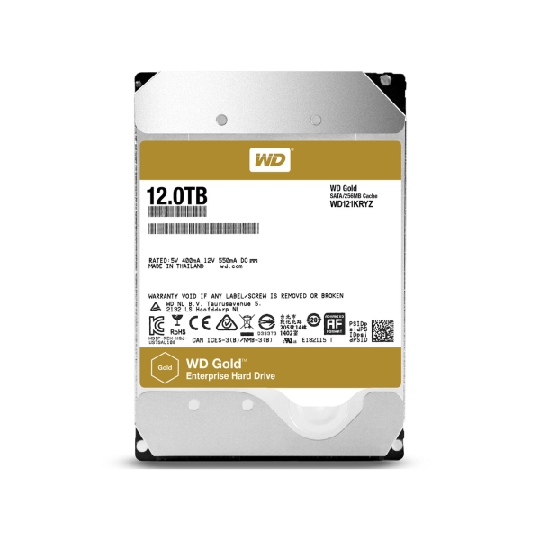 Internal Hard Drive 3.5 inch WESTERN DIGITAL WD121KRYZ 12TB SATA600 7200