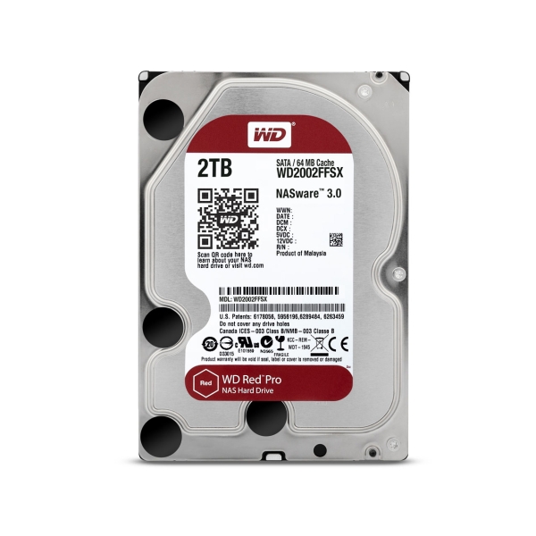 Internal Hard Drive 3.5 inch WESTERN DIGITAL WD2002FFSX 2TB SATA600 7200