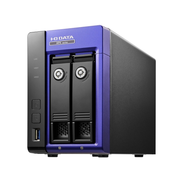 Network Attached Storage NAS IODATA APX2-W10AI3A-16