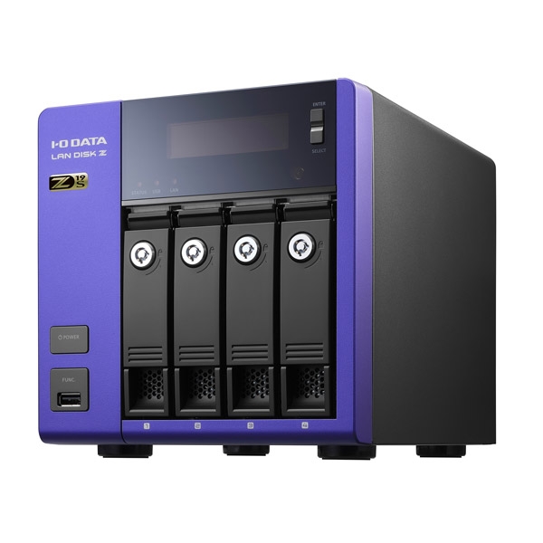 Network Attached Storage NAS IODATA LAN DISK Z HDL4-Z19SI3A-4