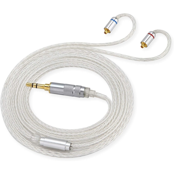 Earphone Cables ITOHYA SoundsGood WhiteSnake Series WS-MS mini-plug ⇔ MMCX 1.2m Earphone Cable