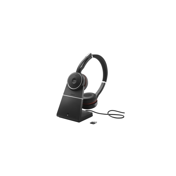 Jabra Evolve 75 SE - UC Stereo with Charging Stand Headset