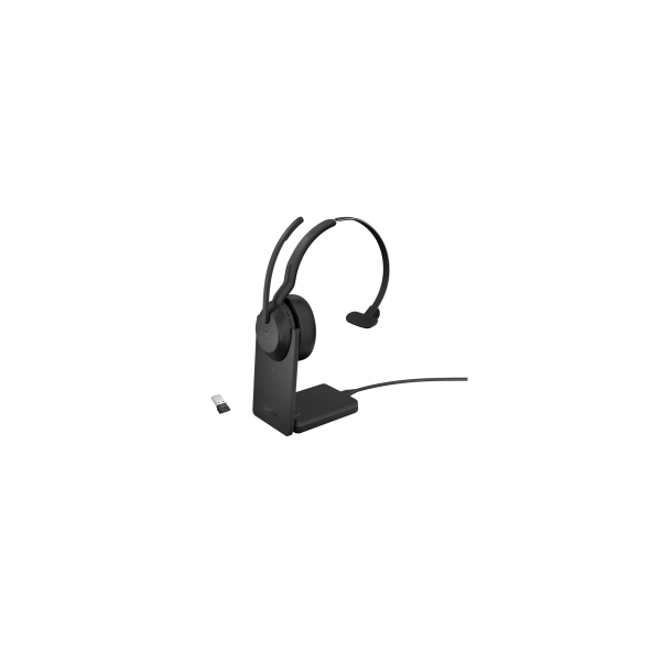 Jabra Evolve2 55 - Link380a MS monaural with charging stand Headset