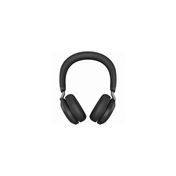 Jabra Evolve2 75 - USB-A MS Teams with charging stand Black Headset