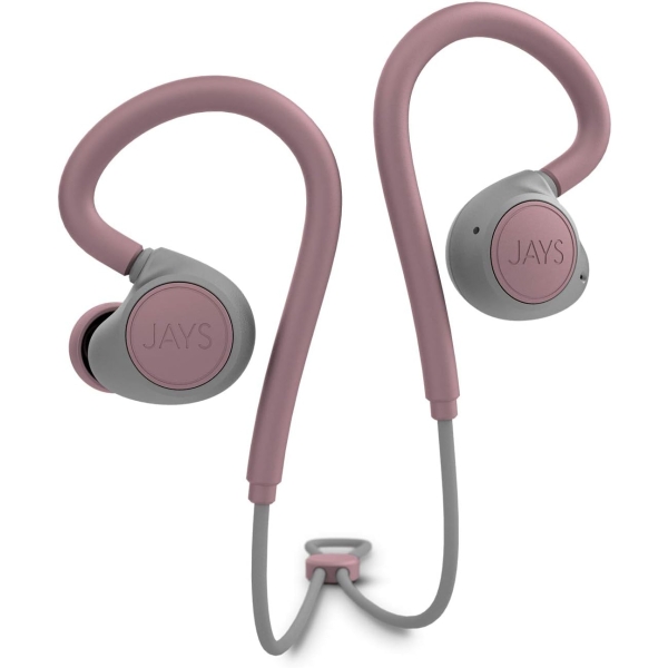 JAYS m-Six Wireless JS-MSW-D/R Dusty Rose Earphone Headphone