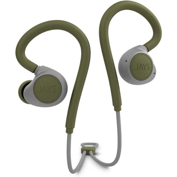 JAYS m-Six Wireless JS-MSW-M/G moss-green Earphone Headphone