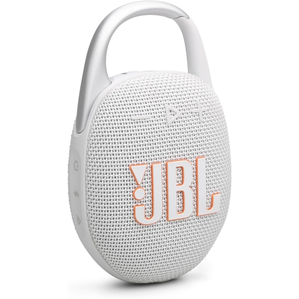 JBL CLIP 5 white Bluetooth Speaker