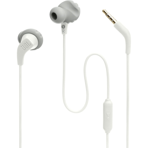 JBL ENDURANCE RUN 2 WIRED white Earphone Headphone