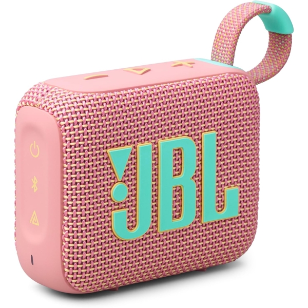 JBL JBL GO 4 Swoosh Pink Bluetooth Speaker