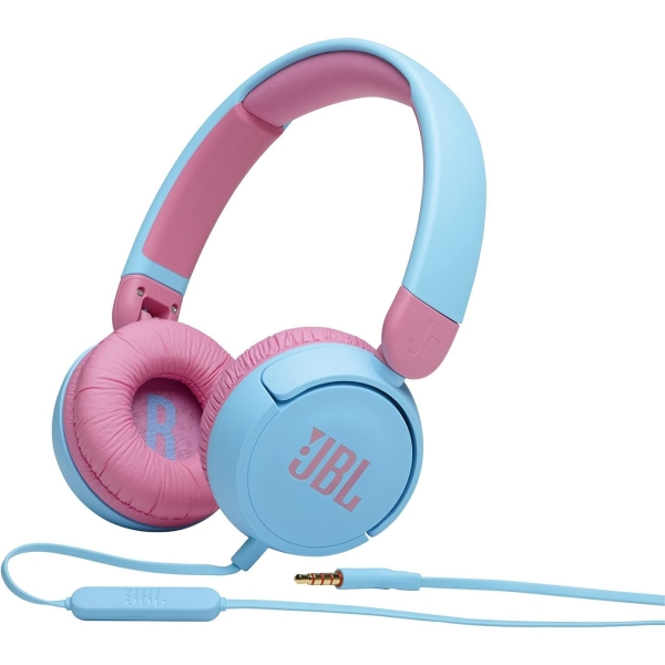 JBL JR310 light blue/pink Earphone Headphone