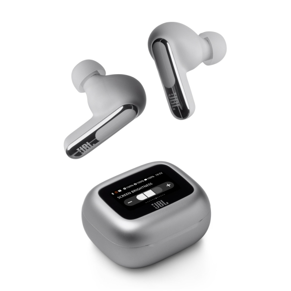 JBL LIVE BEAM 3 Silver Earphone Headphone