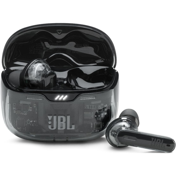 JBL TUNE BEAM GHOST Black Earphone Headphone