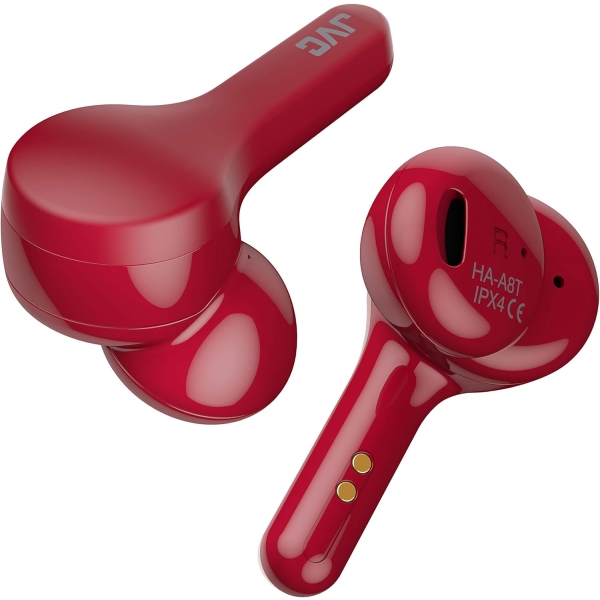 JVC HA-A8T-R red Earphone Headphone