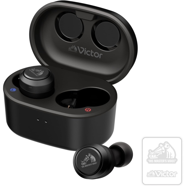 JVC Victor HA-FX150T-BA Black Earphone Headphone