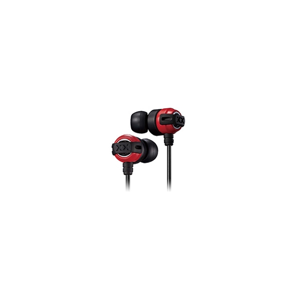 JVC XX HA-FX11XM-RB red & black Earphone Headphone